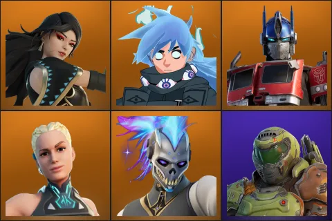 Era, Nezumi, Optimus Prime, Paradigm (Reality-659), Renzo the Destroyer, Doom Slayer