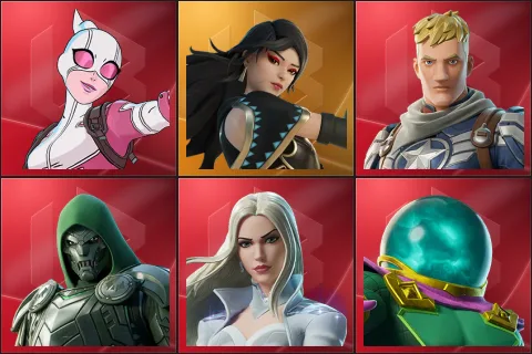 Gwenpool, Era, Captain Jones, Doom, Emma Frost, Mysterio