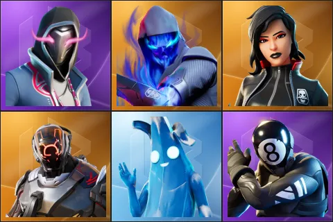 Xander, Fusion, Sorana, The Scientist, Polar Peely, 8-Ball vs Scratch