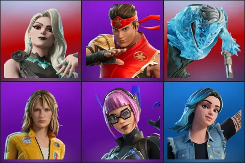 Carletta, FIRE Master Kai, Gale, The Bride, Void Walker Lynx, Melodie Mars