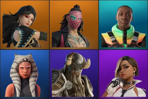 Era, Kado Thorne, Khaby Lame, Ahsoka Tano, Nord Warrior, Antonia