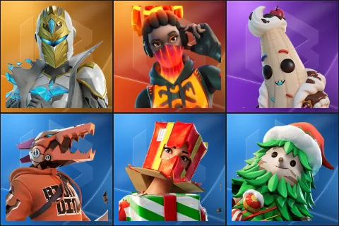 Spectra Knight, Tectonic Komplex, Lil Split, Haxsaur, Holiday Boxy, Winterfest Bushranger