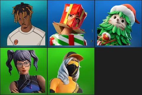 Slayer Juice WRLD, Holiday Boxy, Winterfest Bushranger, Crystal, Runway Racer