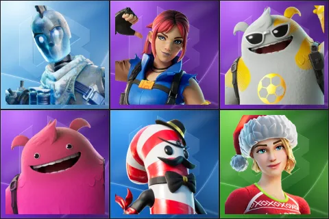 Glacial Dummy, Explorer Emilie, Kickoff Yeddy, Yeddy, Mr. Dappermint, Cozy Commander