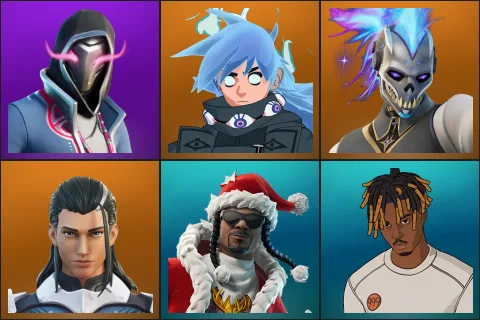 Xander, Nezumi, Renzo the Destroyer, The Ageless, Santa Dogg, Slayer Juice WRLD