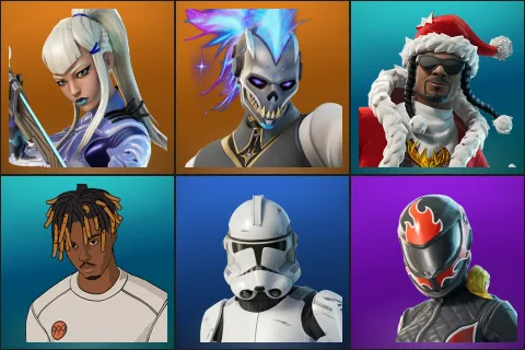 Mizuki, Renzo the Destroyer, Santa Dogg, Slayer Juice WRLD, Clone Trooper, Burnoff