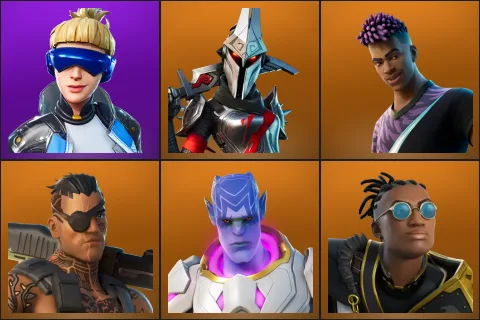 Neo Versa, Eternal Knight, Fade, Joey, Kymera, Malik
