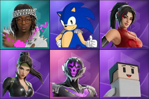 Tour Ready Lil Tecca, Sonic the Hedgehog, Dragonheart Demi, Grace Crowne, Mortuus X, Wrixel