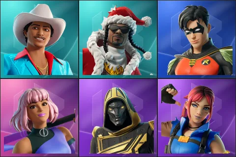 Die With A Smile Bruno, Santa Dogg, Robin, Ayla Winn, Blitz Knight, Explorer Emilie