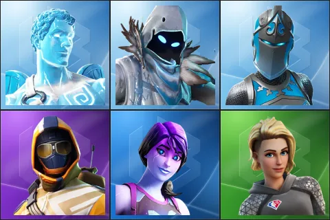 Frozen Love Ranger, Frozen Raven, Frozen Red Knight, Summit Striker, Dream, NBA 75 Flex