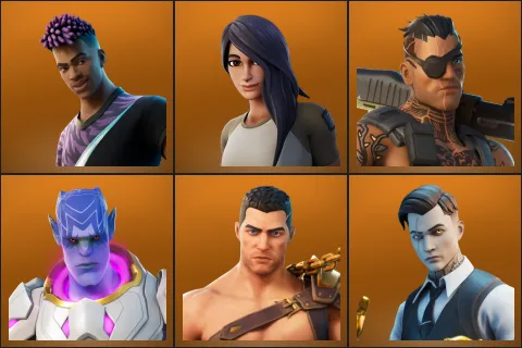 Fade, Gear Specialist Maya, Joey, Kymera, Menace, Midas