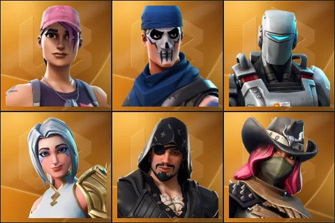 Rose Team Leader, Warpaint, A.I.M., Ark, Blackheart, Calamity