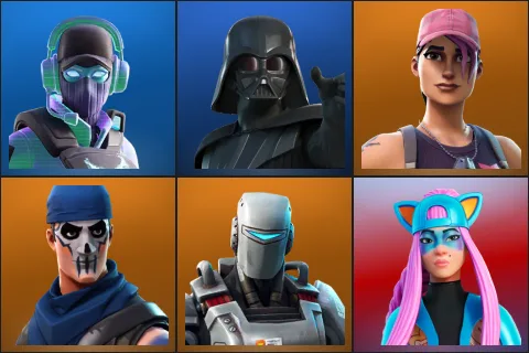Breakpoint, Darth Vader, Rose Team Leader, Warpaint, A.I.M., Alli