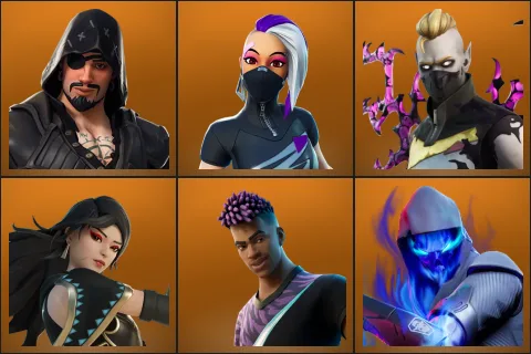Blackheart, Catalyst, Driftwalker, Era, Fade, Fusion