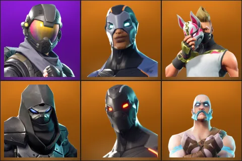 Rogue Agent, Carbide, Drift, Enforcer, Omega, Ragnarok