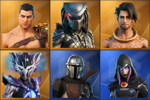 Menace, Predator, Raz, Spire Assassin, Mandalorian, Rebirth Raven