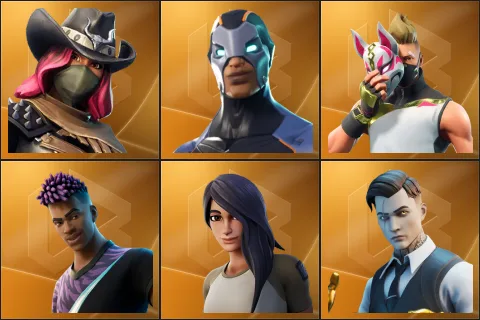 Calamity, Carbide, Drift, Fade, Gear Specialist Maya, Midas