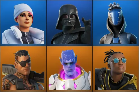 Blizzard Bomber, Darth Vader, Sultura, Joey, Kymera, Malik