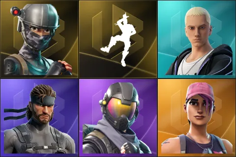 Elite Agent, Take The L, Slim Shady, Solid Snake, Rogue Agent, Rose Team Leader