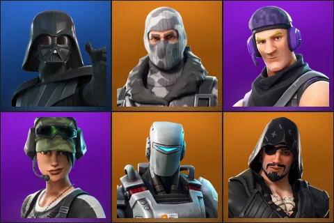 Darth Vader, Havoc, Sub Commander, Trailblazer, A.I.M., Blackheart