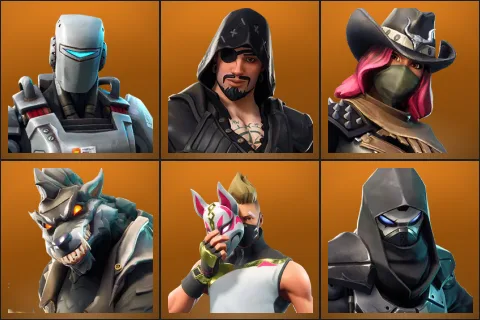 A.I.M., Blackheart, Calamity, Dire, Drift, Enforcer