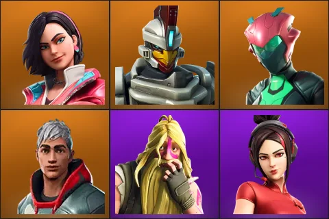 Rox, Sentinel, Singularity, Vendetta, Bunker Jonesy, Demi