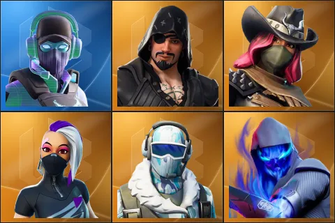 Breakpoint, Blackheart, Calamity, Catalyst, Frostbite, Fusion