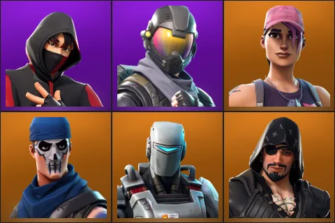 IKONIK, Rogue Agent, Rose Team Leader, Warpaint, A.I.M., Blackheart
