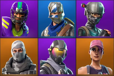 Blitz, Blue Squire, Elite Agent, Havoc, Rogue Agent, Rose Team Leader