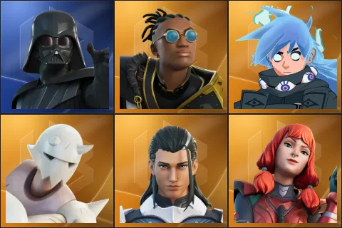 Darth Vader, Malik, Nezumi, Snap, The Ageless, The Imagined