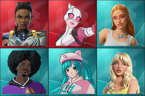 Shuri, Gwenpool, Ice Spice, LBC '93 Dogg, Neko Hatsune Miku, Sabrina Carpenter
