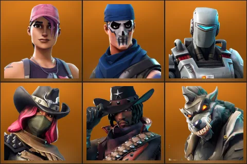 Rose Team Leader, Warpaint, A.I.M., Calamity, Deadfire, Dire