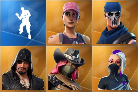 Laugh It Up, Rose Team Leader, Warpaint, Blackheart, Calamity, Catalyst