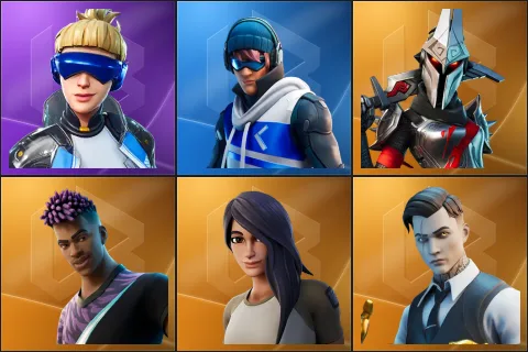 Neo Versa, Point Patroller, Eternal Knight, Fade, Gear Specialist Maya, Midas