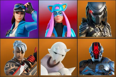 Cloud Striker, Alli, Predator, Ronin, Snap, The Foundation