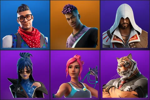 Prodigy, Fade, Ezio Auditore, Hope, Ocean, Oscar