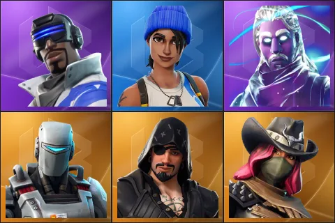 Blue Striker, Blue Team Leader, Galaxy, A.I.M., Blackheart, Calamity