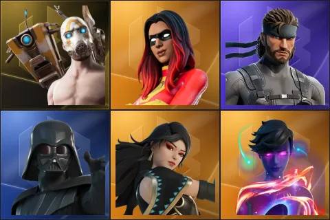 Psycho Bandit, Joltara, Solid Snake, Darth Vader, Era, Galaxy Grappler