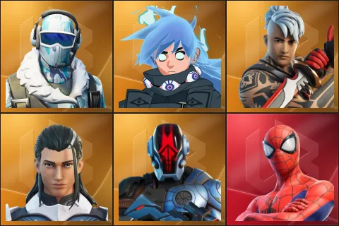 Frostbite, Nezumi, Ronin, The Ageless, The Foundation, Spider-Man