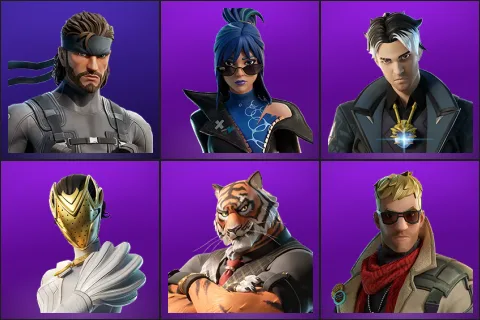 Solid Snake, Hope, Montague, Nisha, Oscar, Vengeance Jones