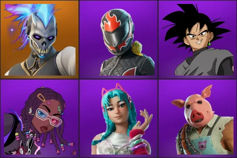 Renzo the Destroyer, Burnoff, Goku Black, Imani, Katalina, Pig the Butcher