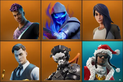 Fade, Fusion, Gear Specialist Maya, Midas, Supersonic, Santa Dogg