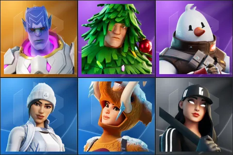 Kymera, Lt. Evergreen, Snowmando, Frost Squad, Wooly Warrior, Ruby Shadows