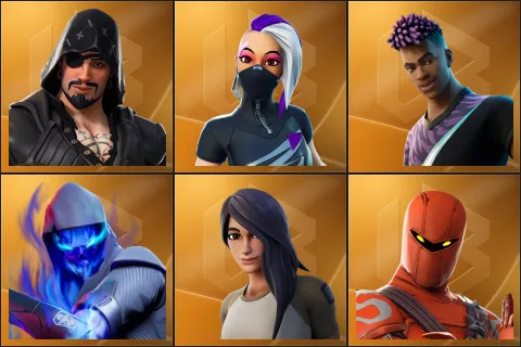Blackheart, Catalyst, Fade, Fusion, Gear Specialist Maya, Hybrid