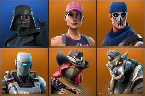 Darth Vader, Rose Team Leader, Warpaint, A.I.M., Calamity, Dire