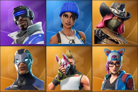 Blue Striker, Blue Team Leader, Calamity, Carbide, Drift, Lynx