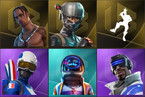 Travis Scott, Elite Agent, Take The L, Mogul Master (FRA), Astro Jack, Blue Striker