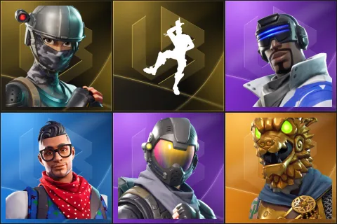 Elite Agent, Take The L, Blue Striker, Prodigy, Rogue Agent, Battle Hound