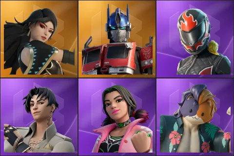 Era, Optimus Prime, Burnoff, Lorenzo, Mariposa, Purradise Meowscles