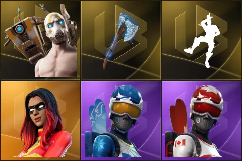 Psycho Bandit, Leviathan Axe, Take The L, Joltara, Mogul Master, Mogul Master (CAN)